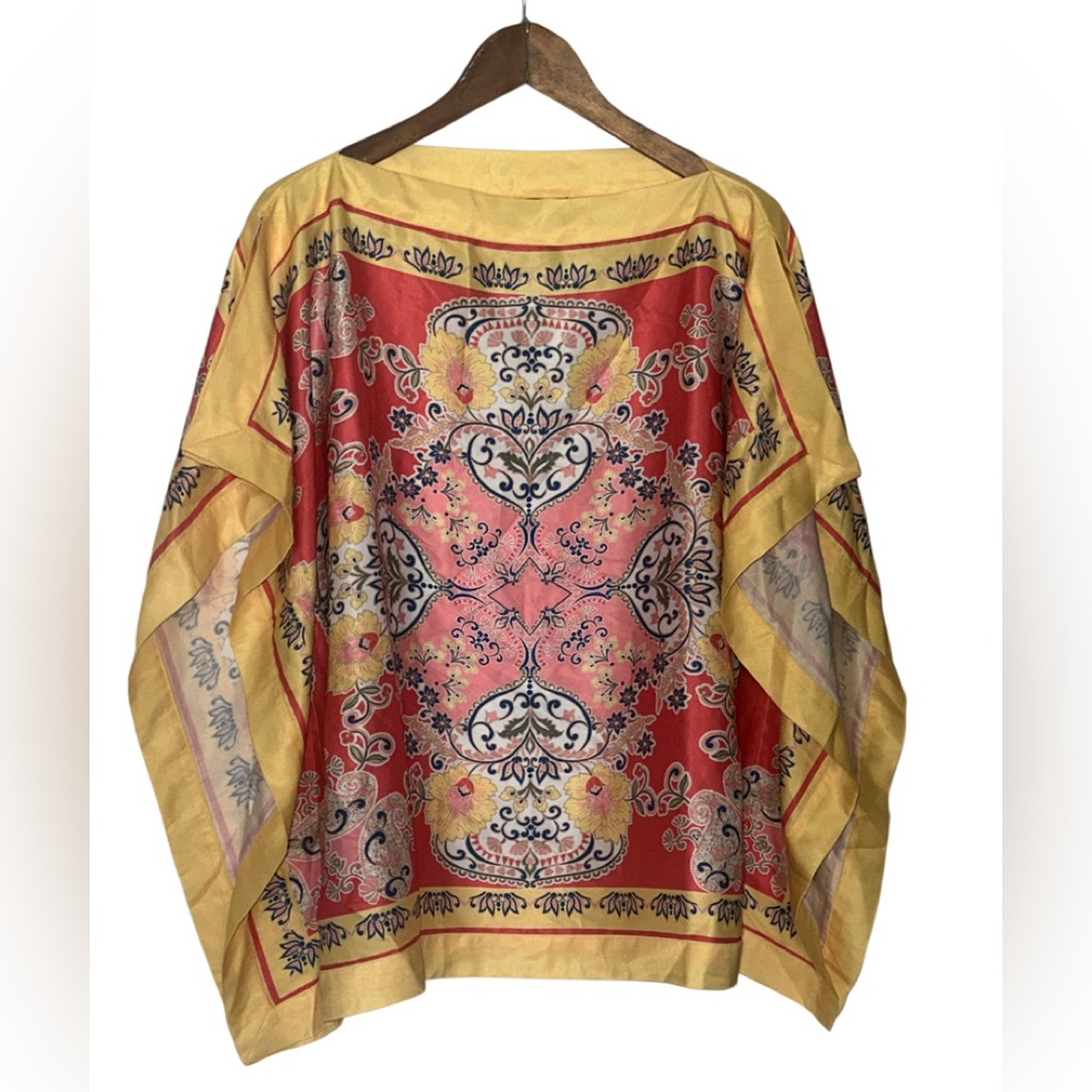 JM Collection Multicolor Kimono Top